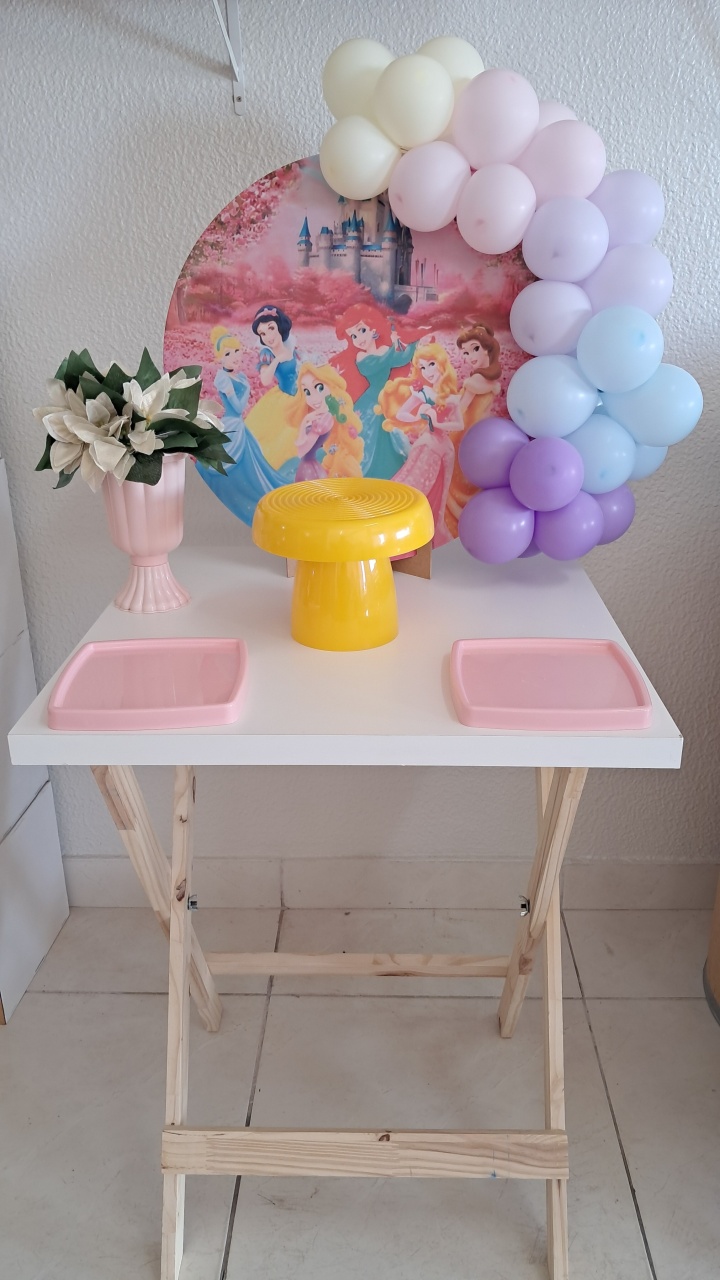 Festa Na Mesa Princesas - Silmara Decorações 