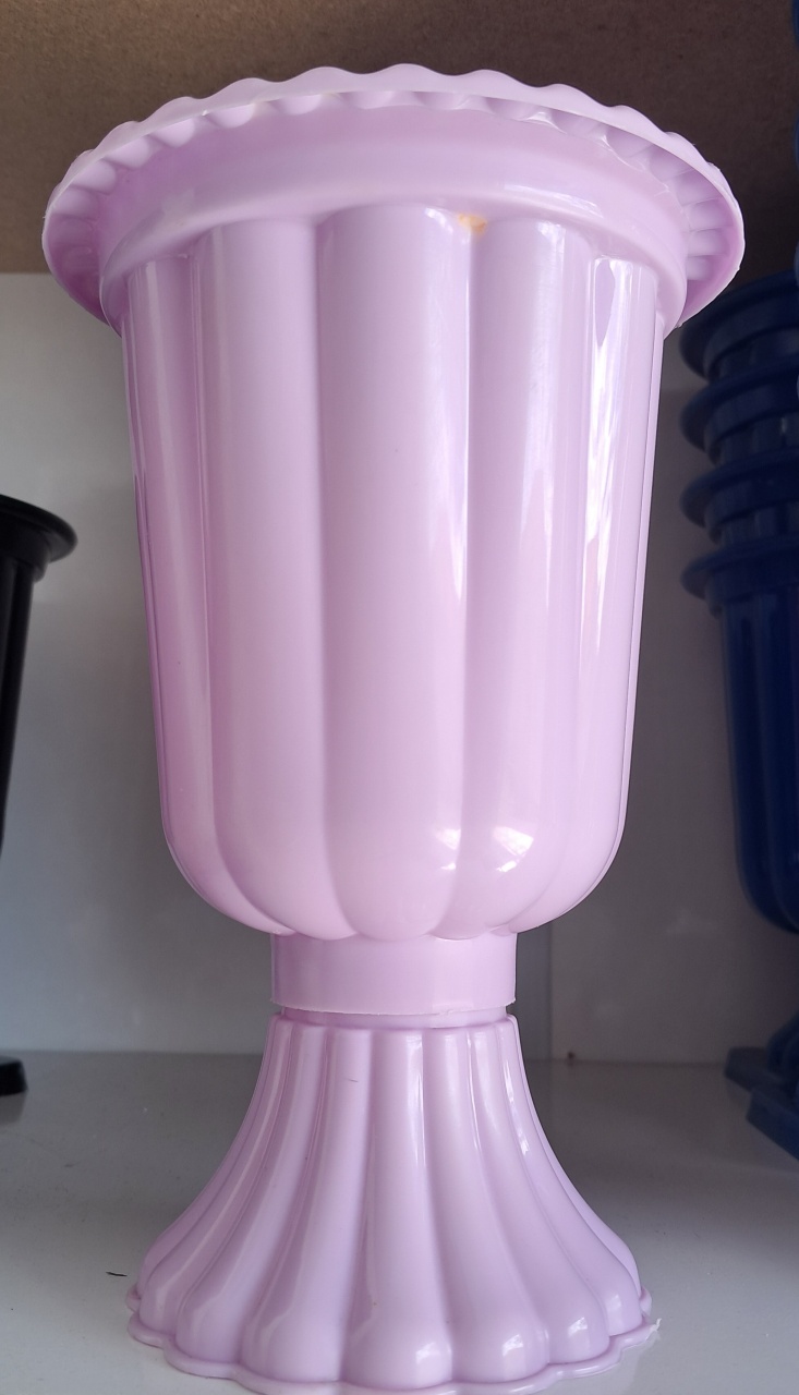 Vaso Lilás - Silmara Decorações 
