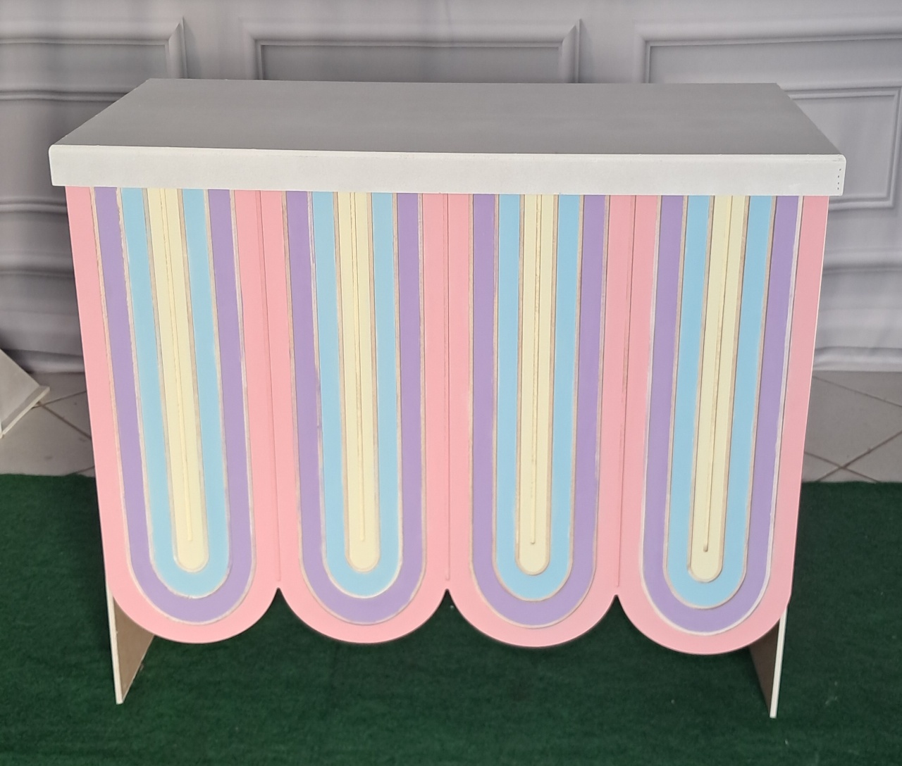Cômoda Arco Íris  - Silmara Decorações 