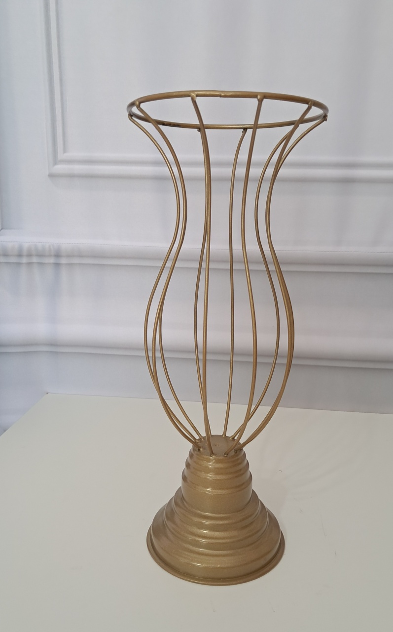 Vaso Aramado - Silmara Decorações 
