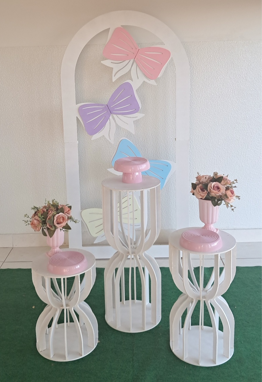Laço Mdf - Silmara Decorações 