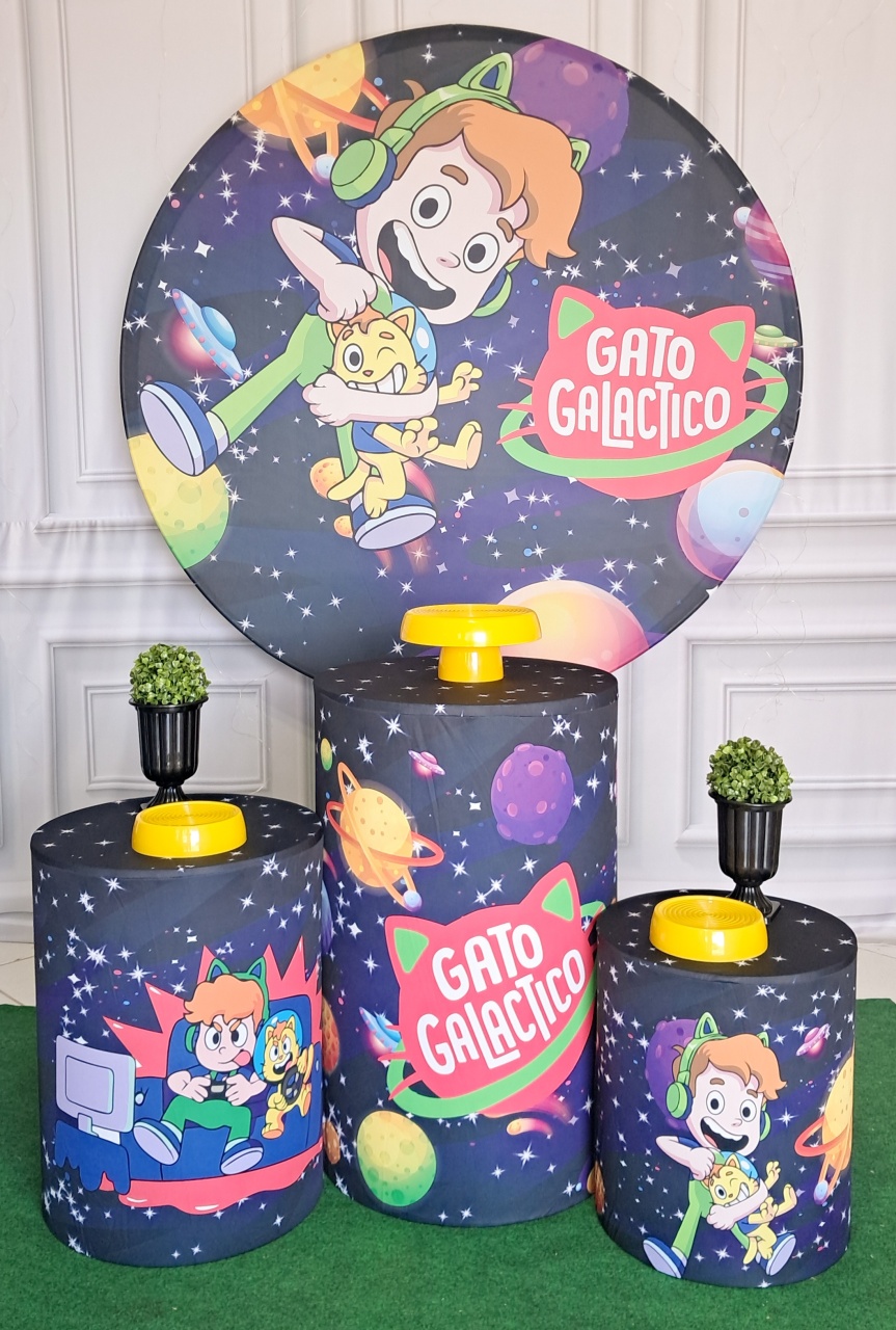 Gato Galático  - Silmara Decorações 