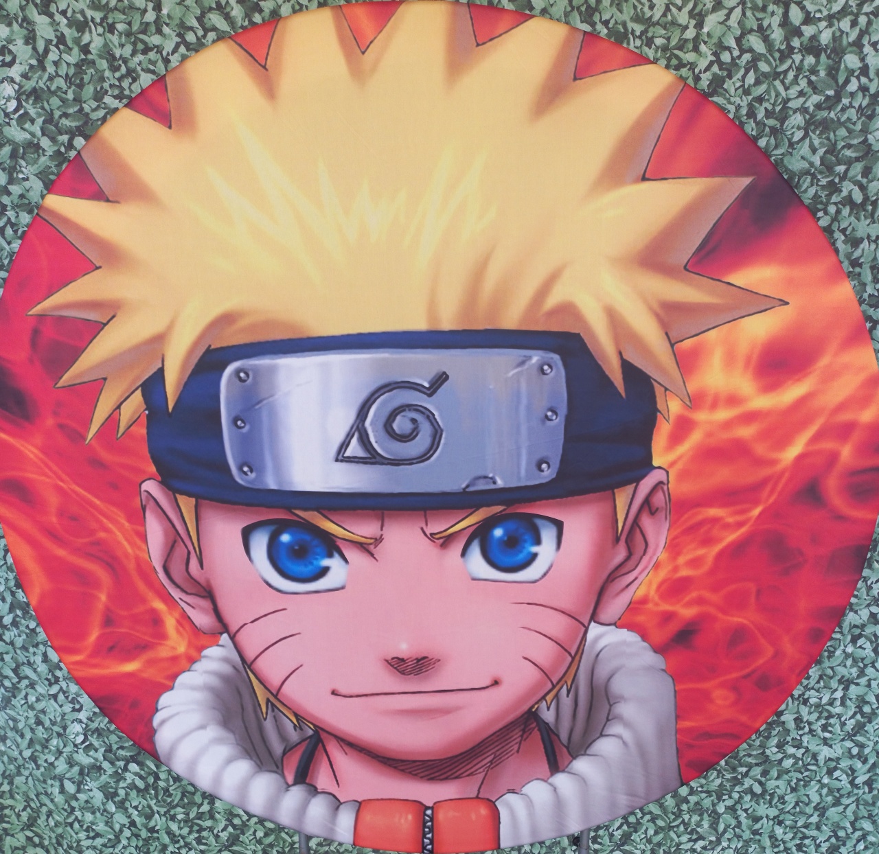Tecido Painel Redondo Naruto - Silmara Decorações 