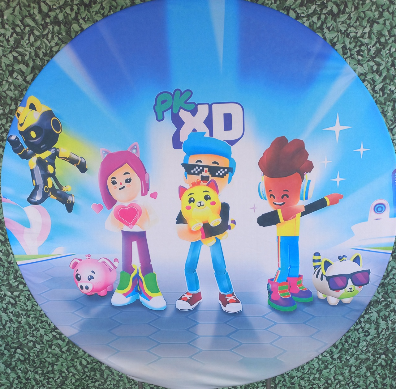 Tecido Painel Redondo Pk Xd - Silmara Decorações 