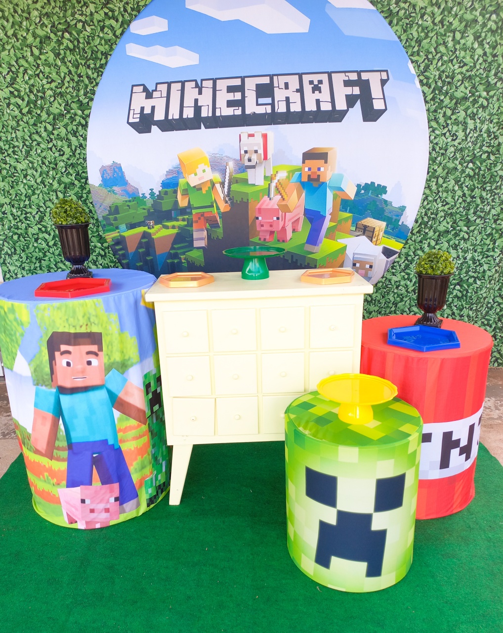 Minecraft 01 - Silmara Decorações 