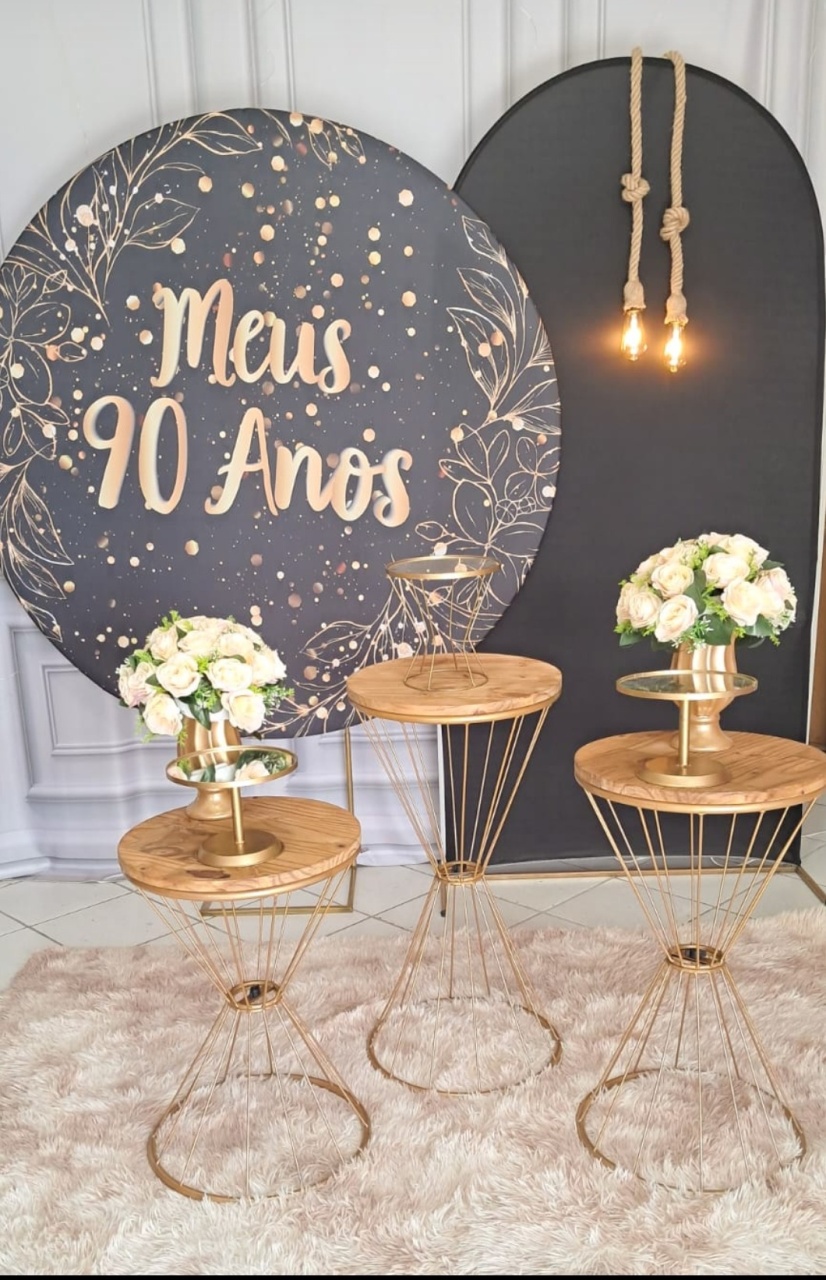 90 Anos   - Silmara Decorações 
