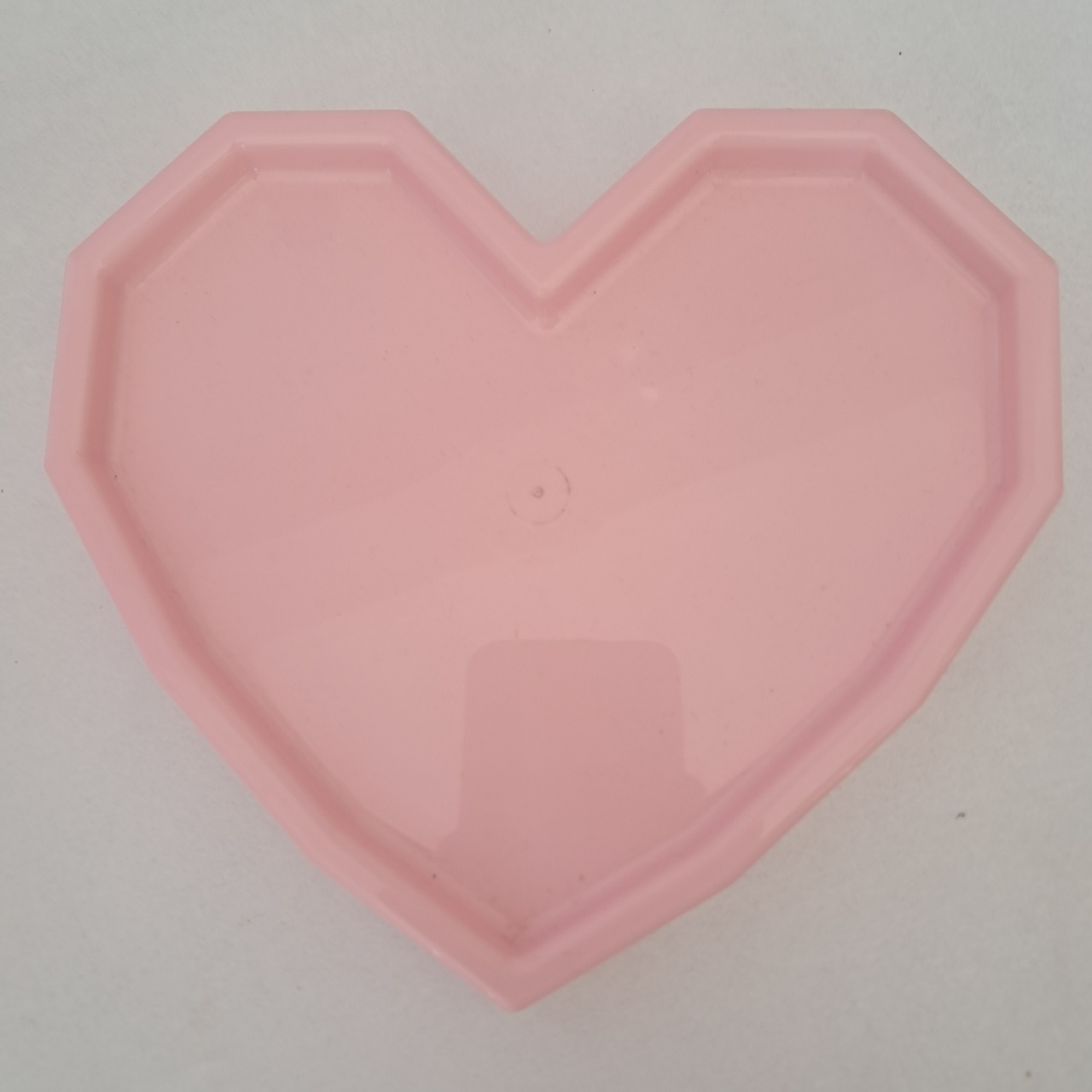 Bandeja Coração Rosa - Silmara Decorações 