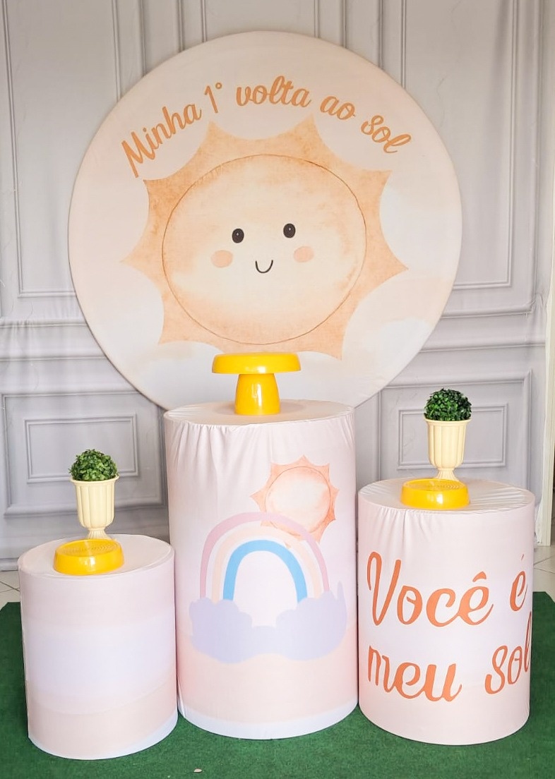 Minha 1° Volta Ao Sol  - Silmara Decorações 