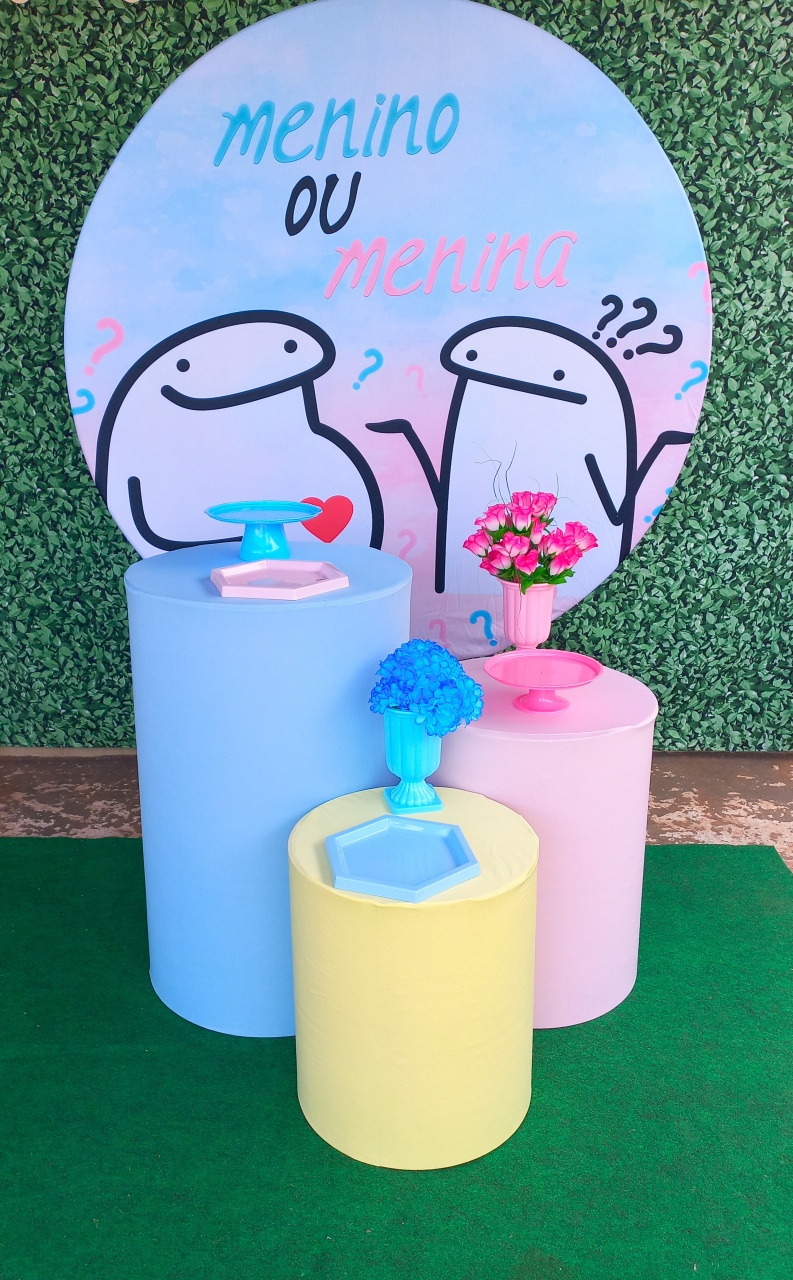 Chá Revelação Florks - Silmara Decorações 