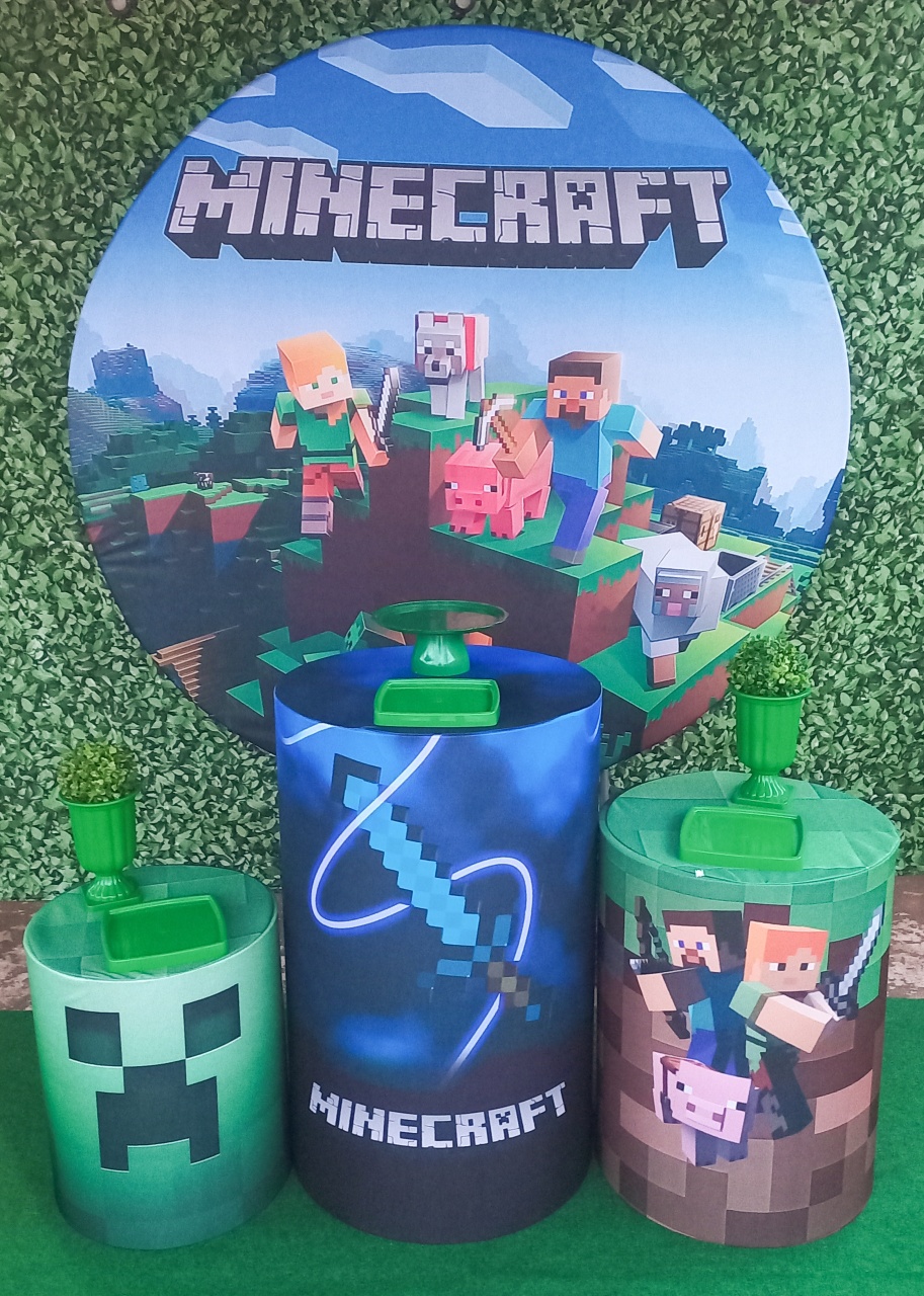 Minecraft 02 - Silmara Decorações 