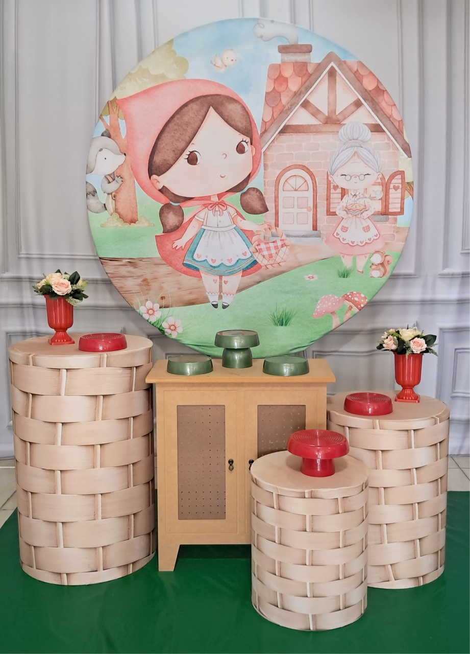 Chapéuzinho Vermelho  - Silmara Decorações 