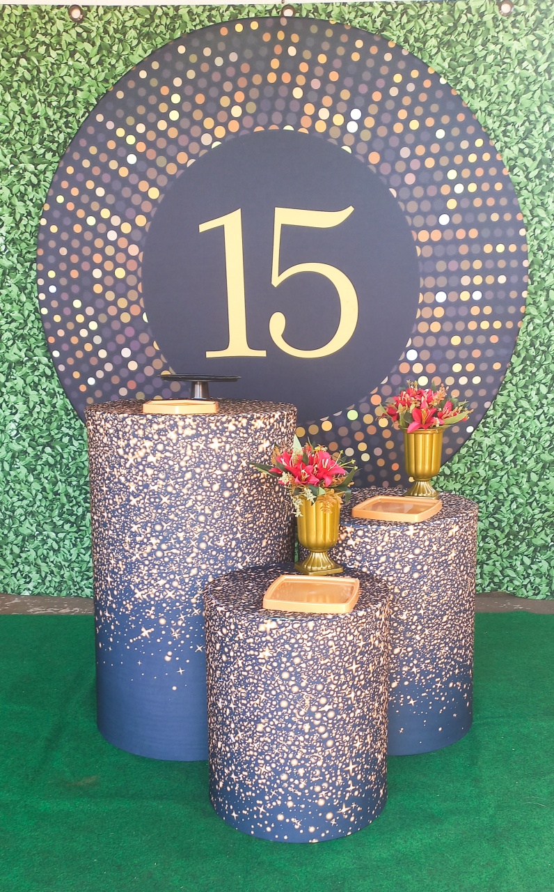 15 Anos Preto E Durado - Silmara Decorações 