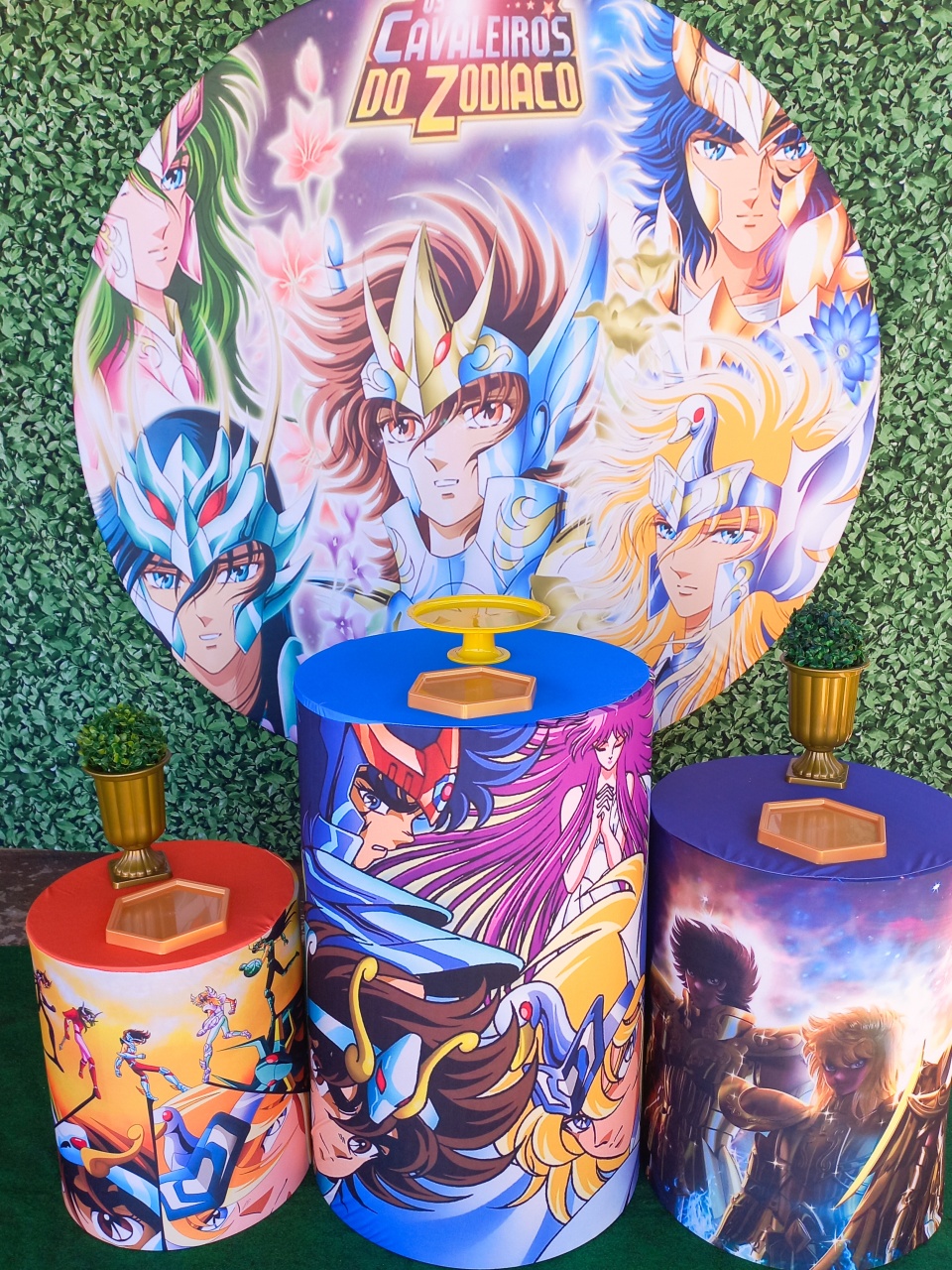 Os Cavaleiros dos Zodiáco - Silmara Decorações 
