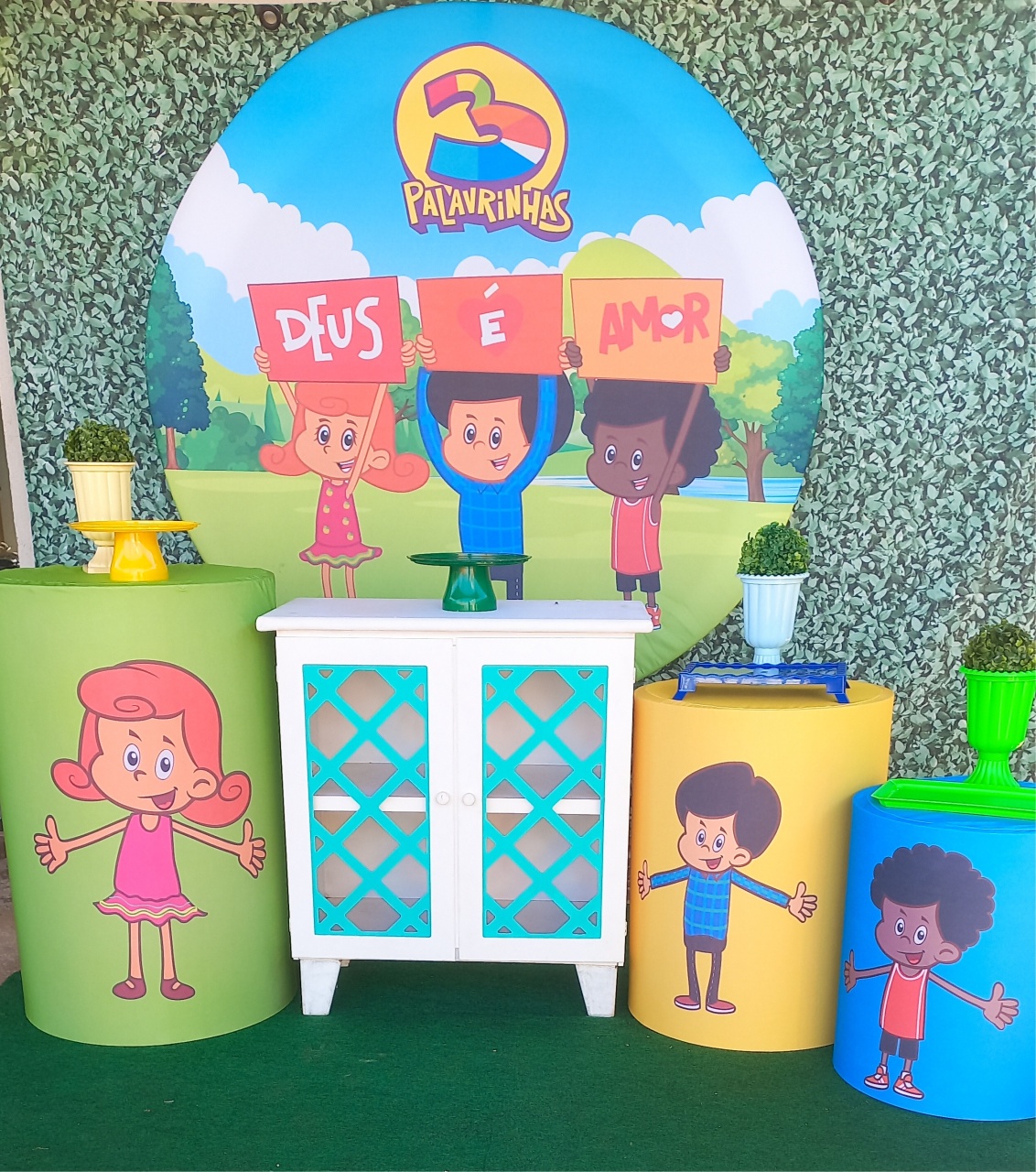 3 Palavrinhas  - Silmara Decorações 