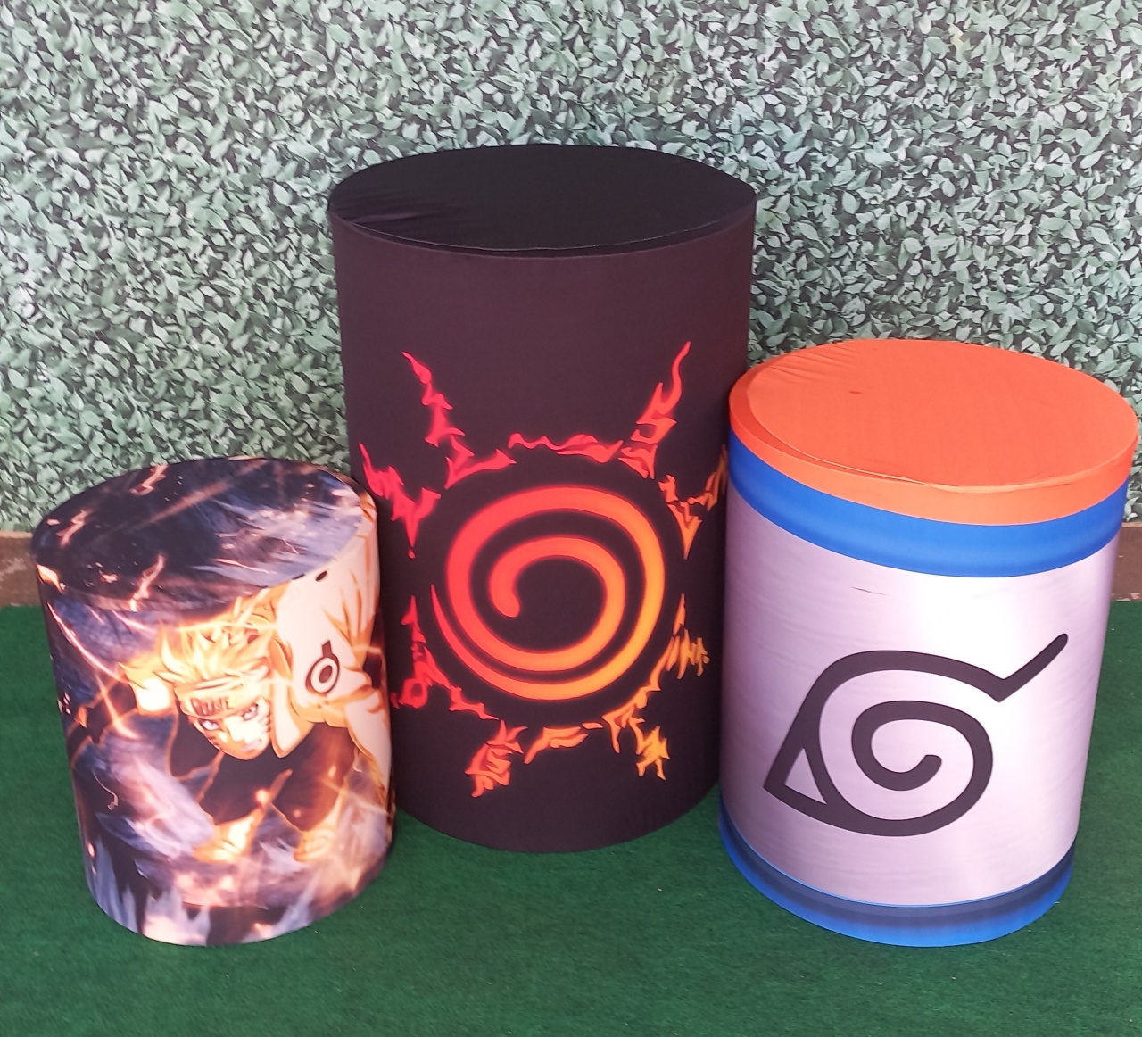 Tecido Capa de Cilindro Naruto - Silmara Decorações 