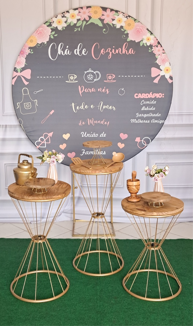 Chá de Cozinha Luxo  - Silmara Decorações 