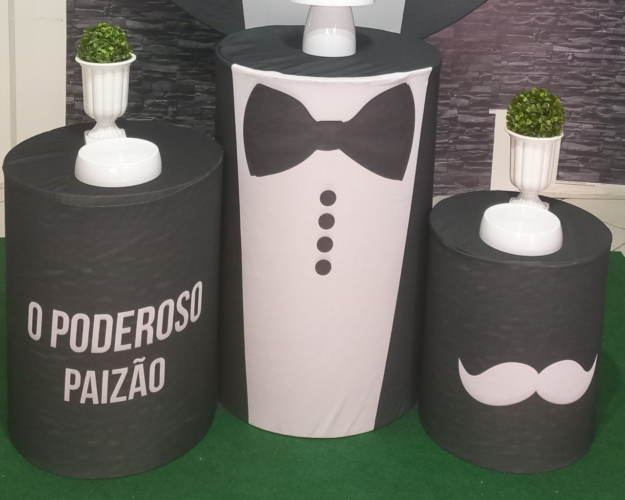 Tecido Capa de Cilindro Pai - Silmara Decorações 