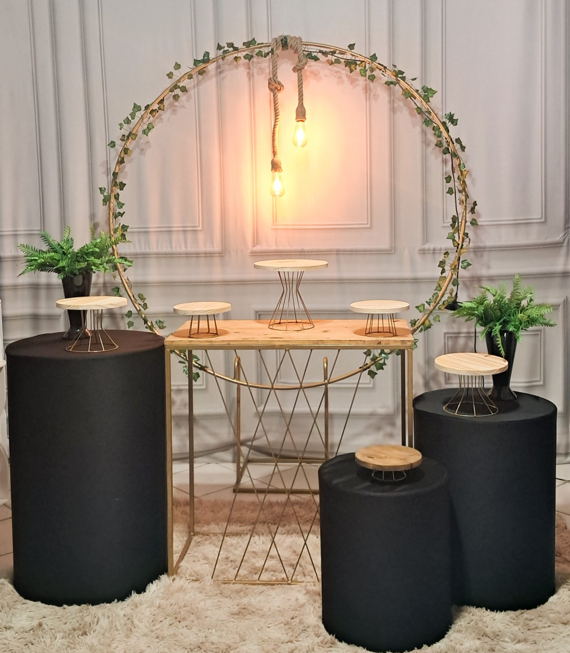 Kit Luxo Preto - Silmara Decorações 