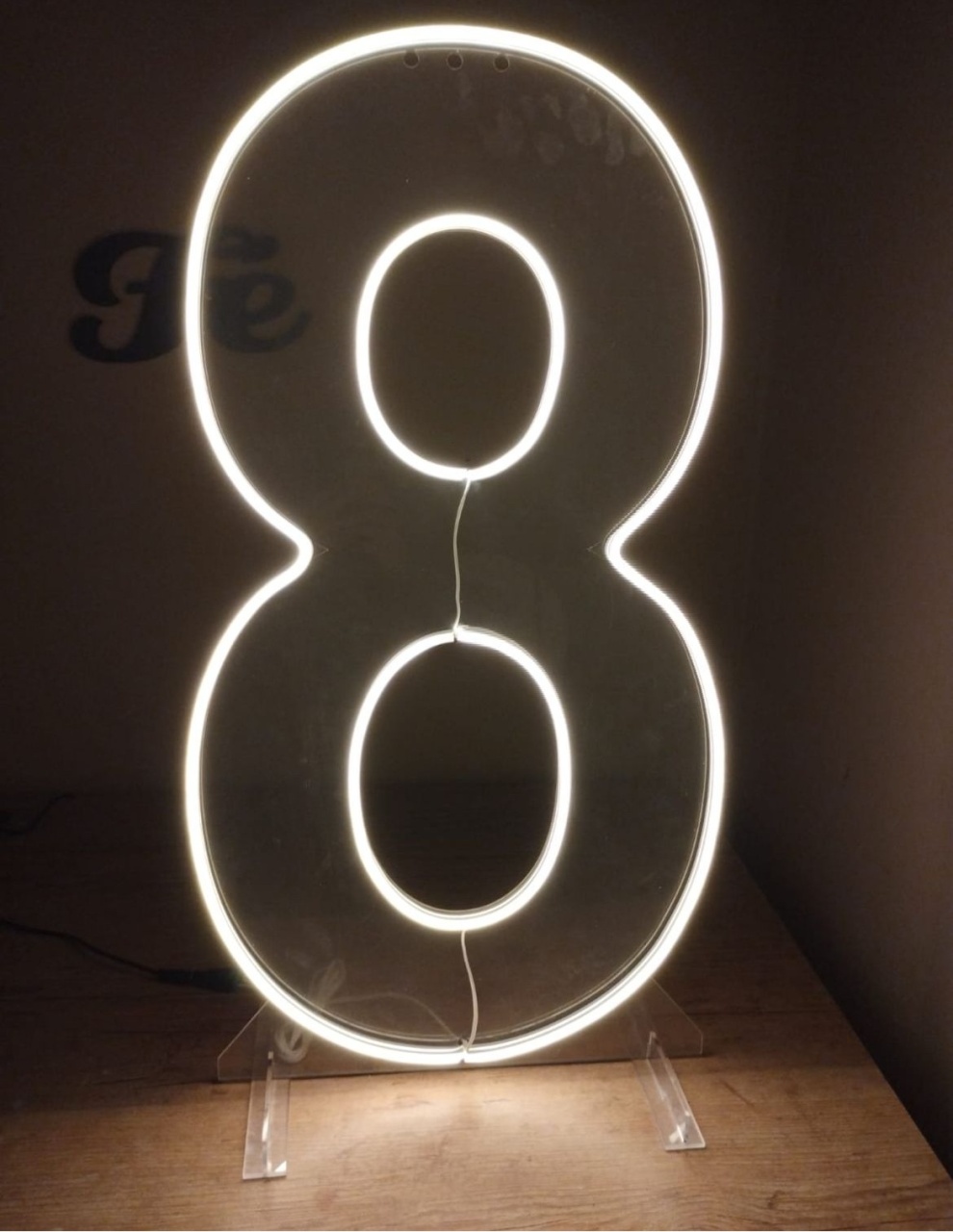 Número 8 Led - Pegue e Monte Divinópolis