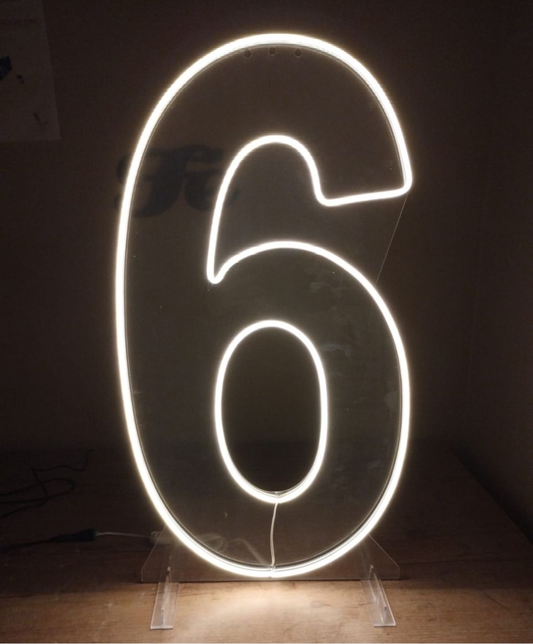 Número 6 Led - Pegue e Monte Divinópolis