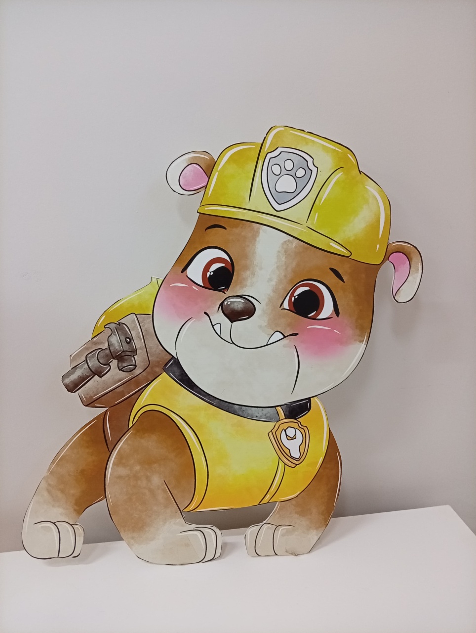 Totem Patrulha Canina Amarelo - Dona mocinha 