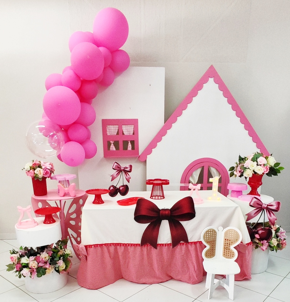 Kit Personalizado Cerejas - Dona mocinha 