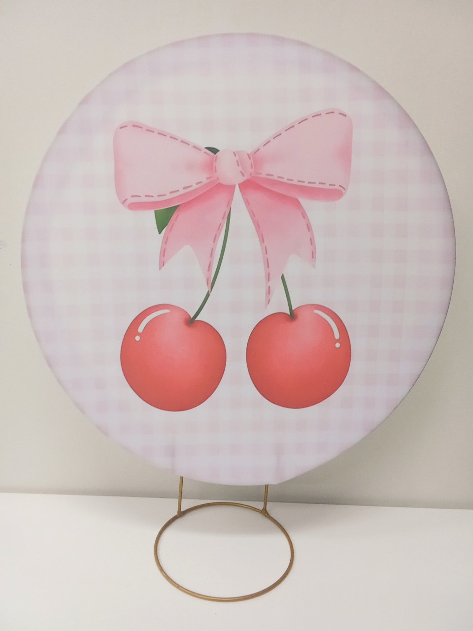 Mini Painel Cerejinha - Dona mocinha 