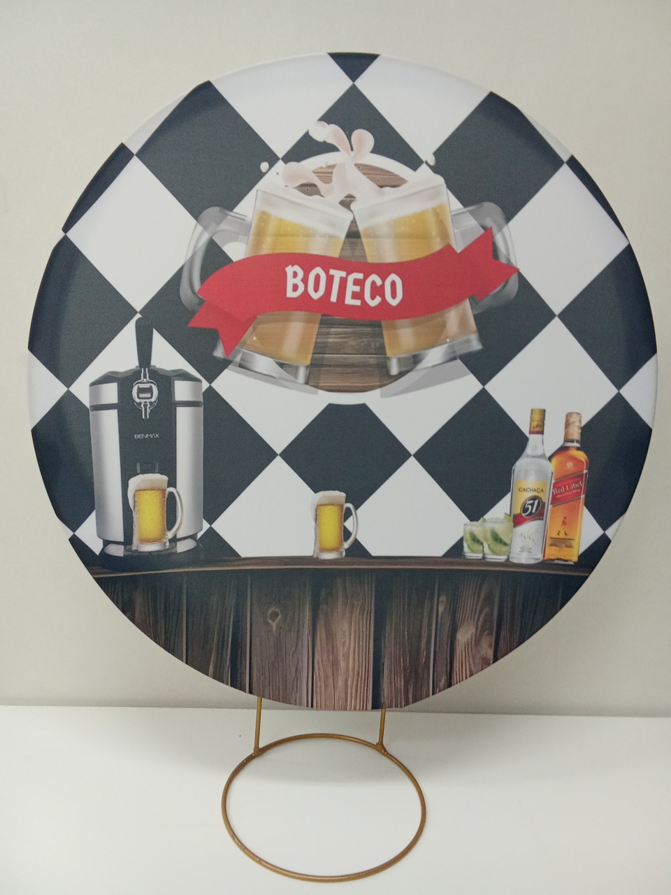 Mini Painel Boteco - Dona mocinha 