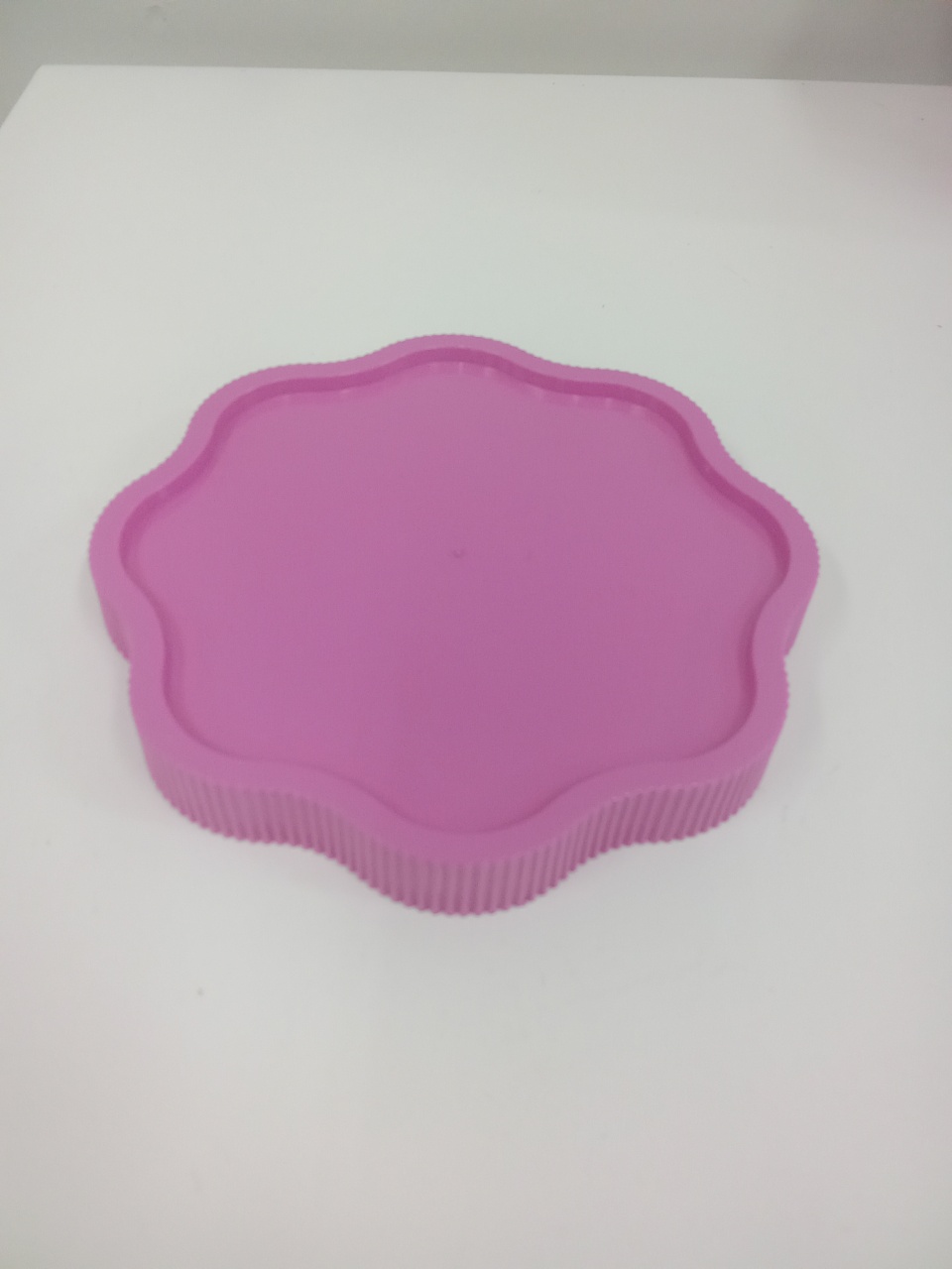 Bandeja Flor Rosa Claro - Dona mocinha 