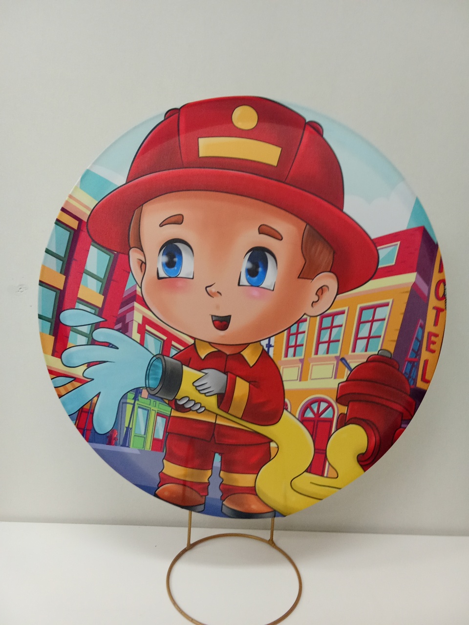 Mini Painel Bombeiro - Dona mocinha 