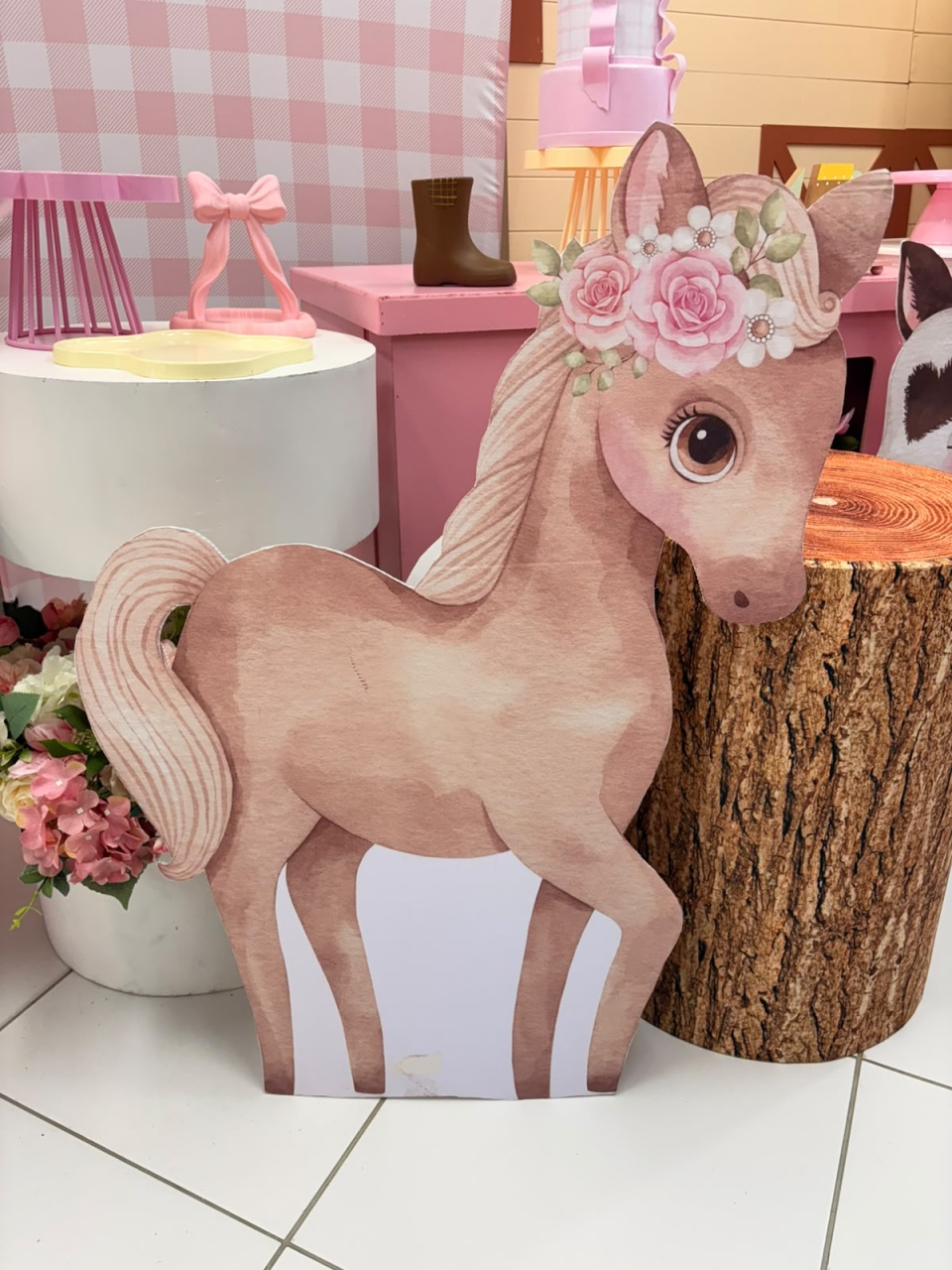 Toten Cavalo Floral - Dona mocinha 
