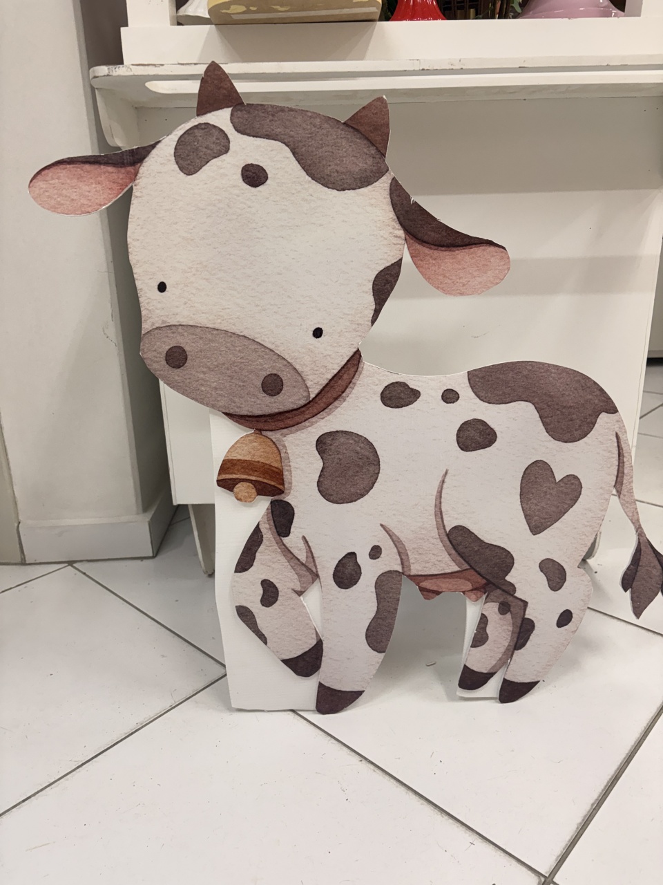 Totem Vaquinha - Dona mocinha 