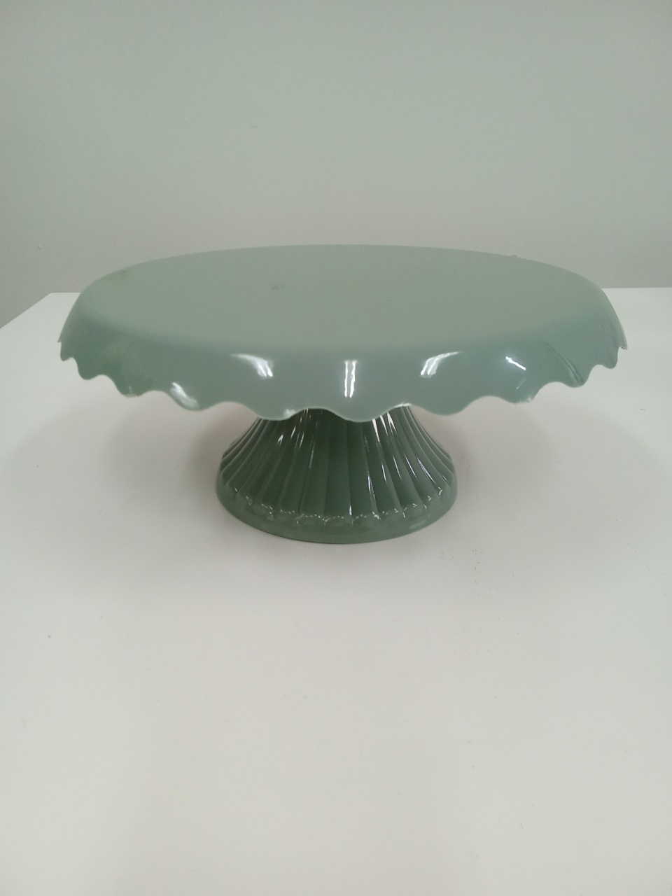 Boleira Cake Renda Verde Eucalipto - Dona mocinha 