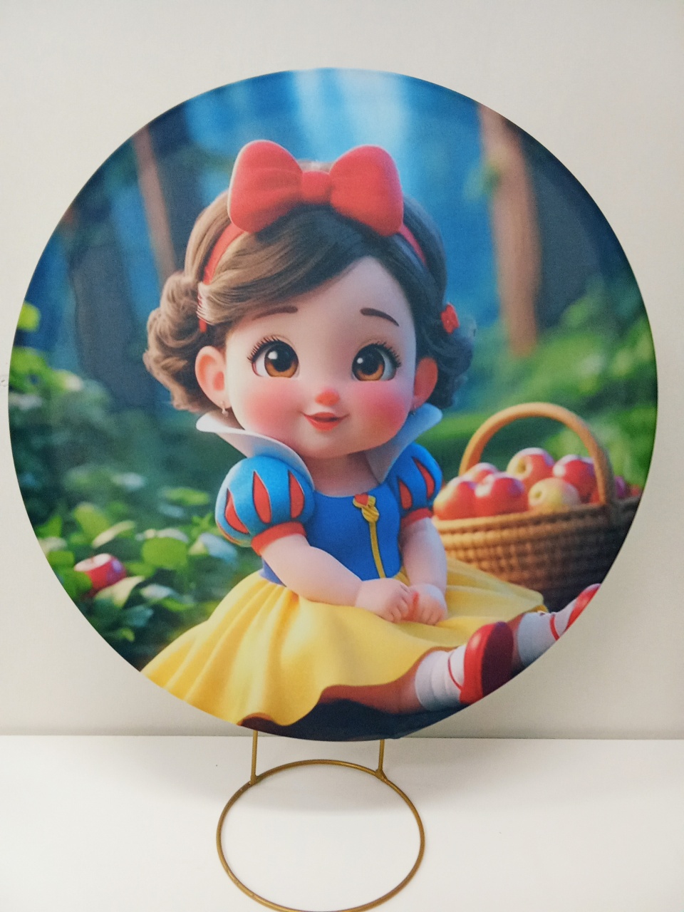 Mini Painel Branca de Neve - Dona mocinha 