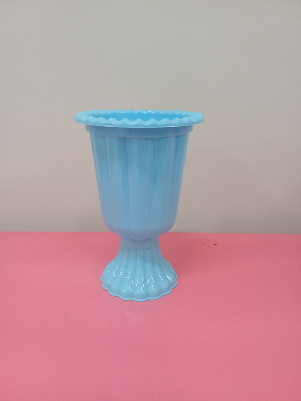 Vaso Grego Azul Claro - Dona mocinha 