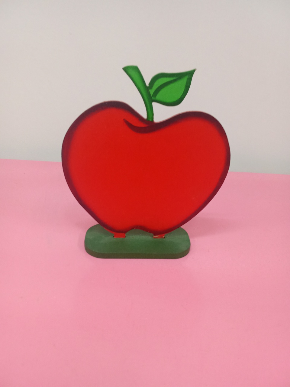 Display Maçã Em Mdf - Dona mocinha 