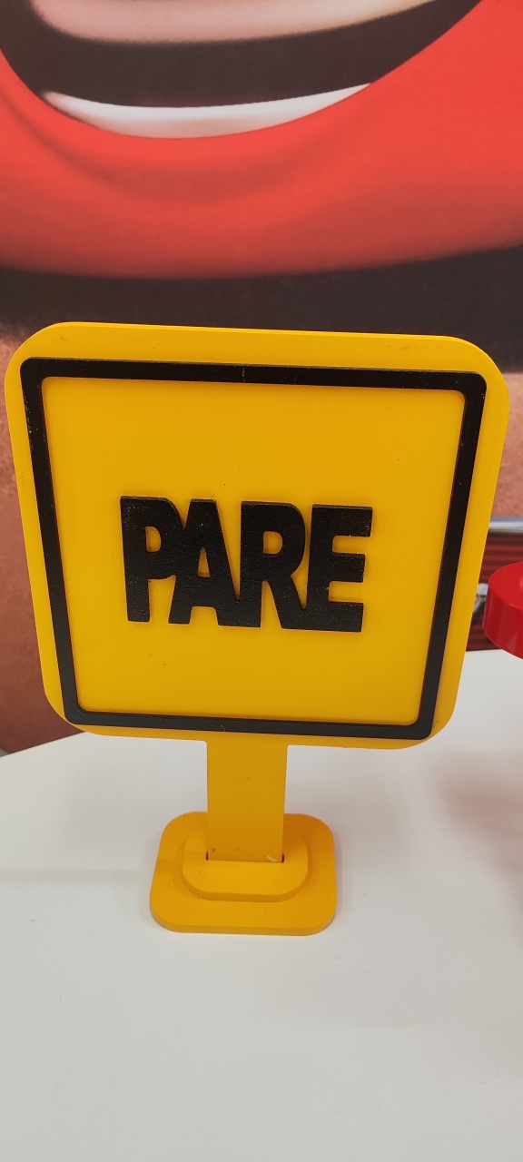 Placa Pare de Mesa - Dona mocinha 