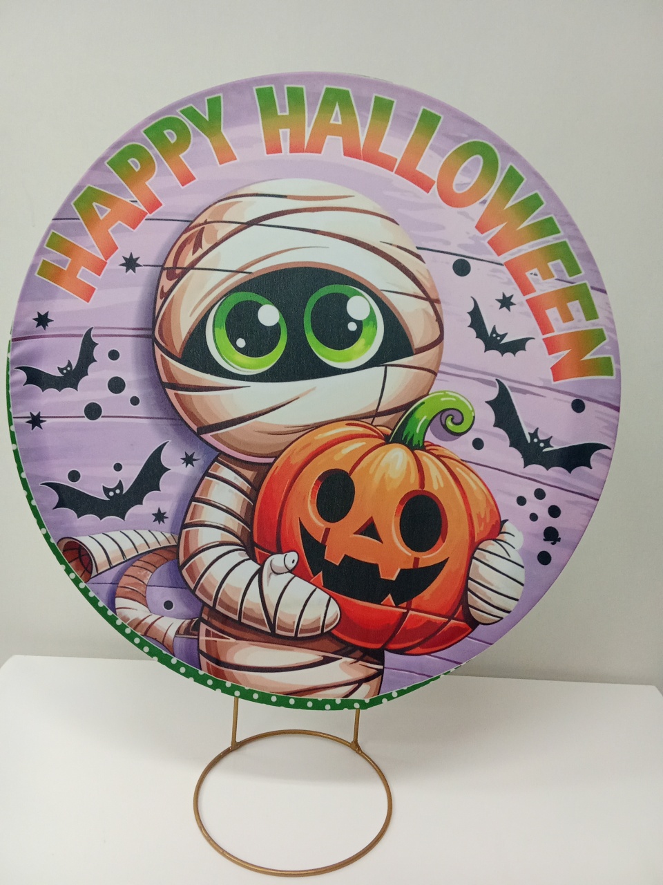 Mini Painel Happy Halloween - Dona mocinha 