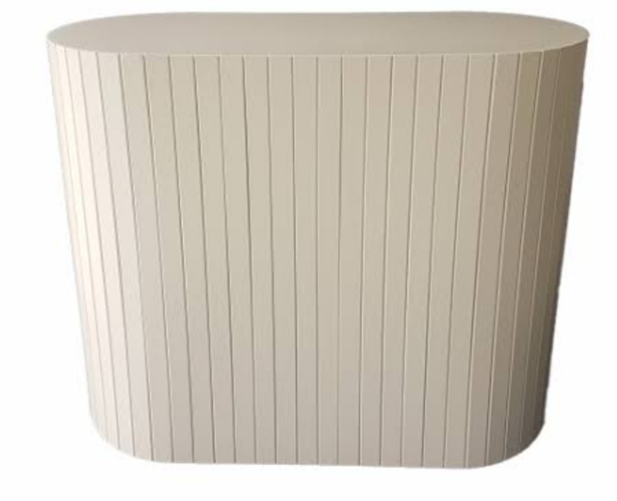 Cômoda Oval Ripada - Dona mocinha 