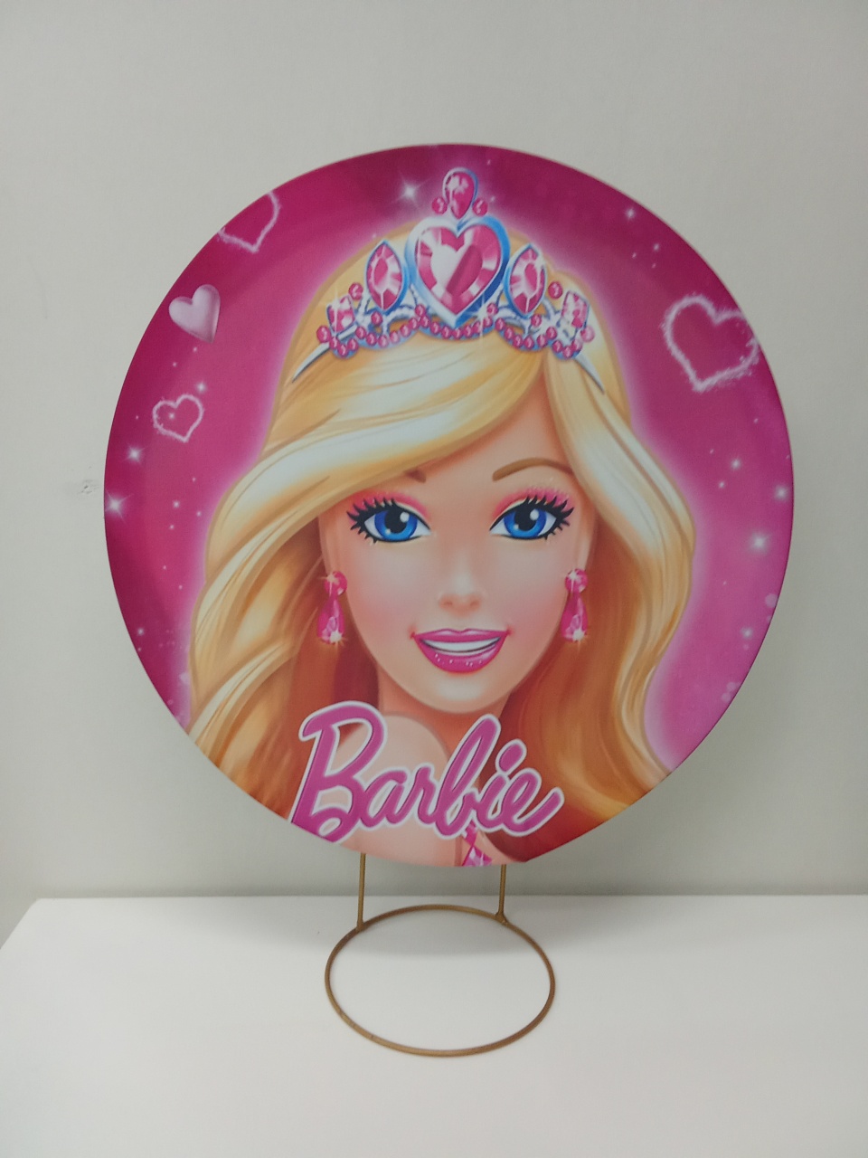 Mini Painel Barbie - Dona mocinha 