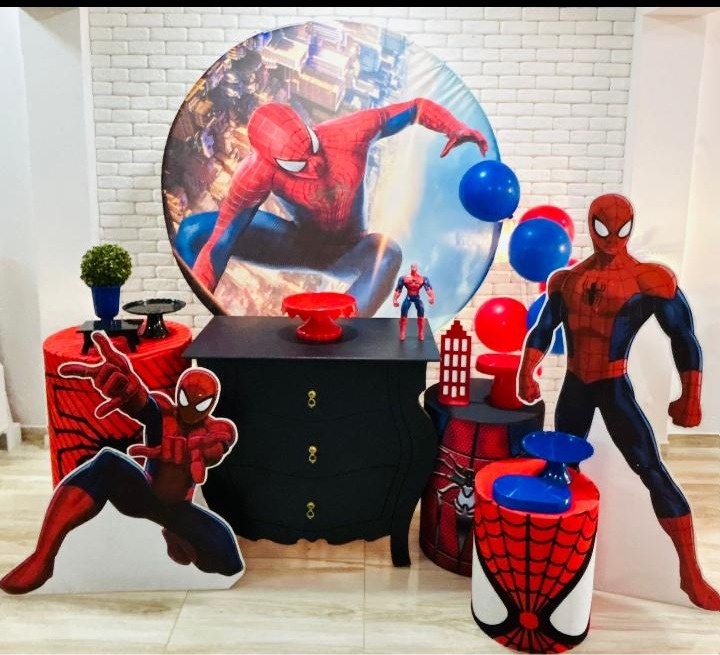 Kit Promocional Homem Aranha - Dona mocinha 