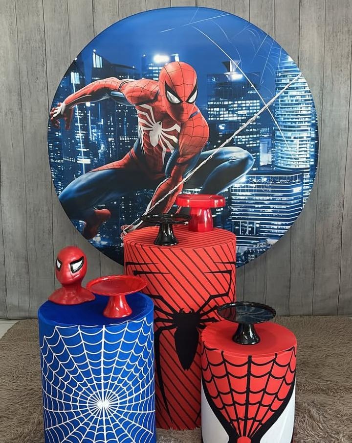 Kit Prata Homem Aranha  - Dona mocinha 