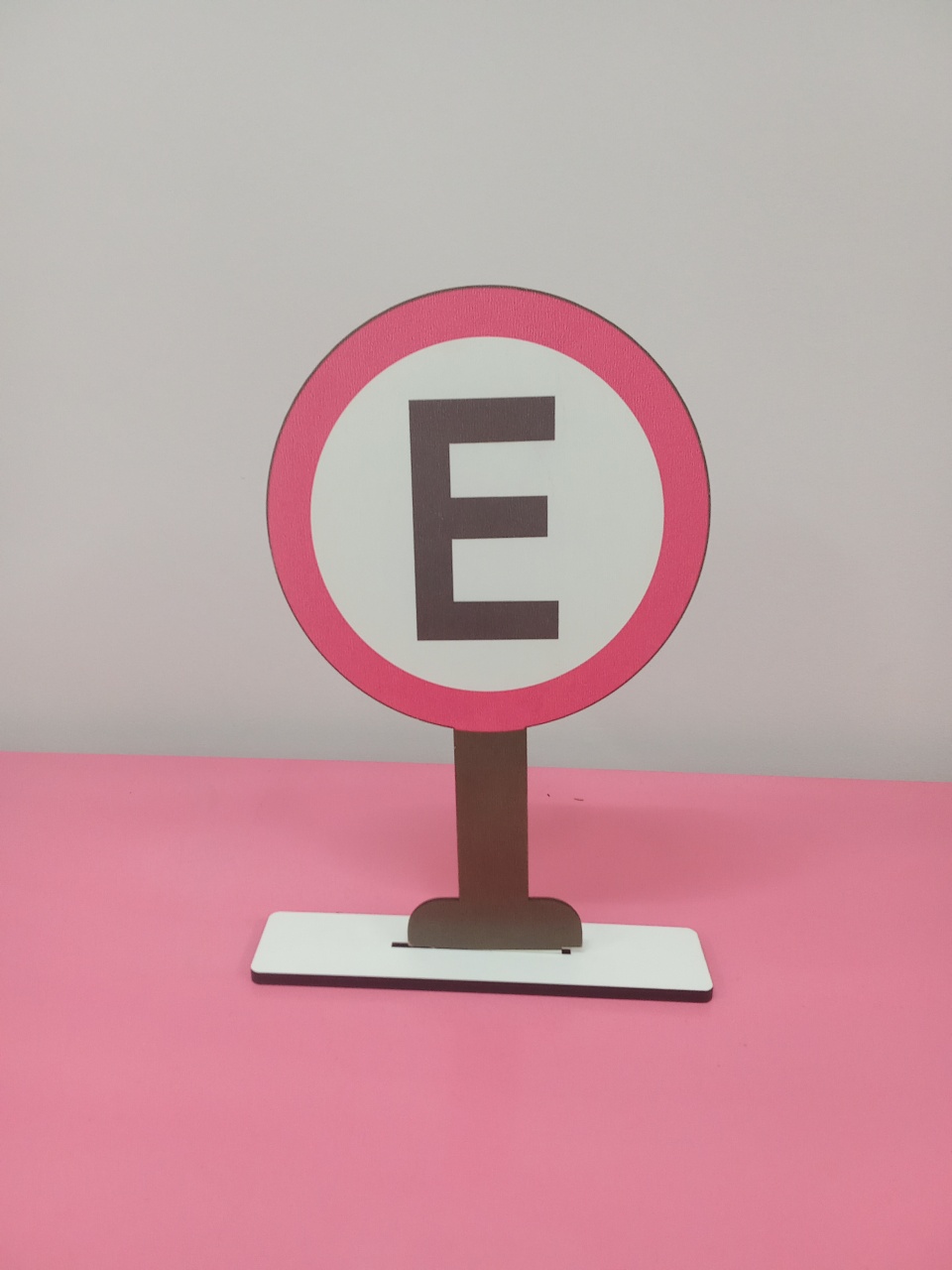 Display Estar Trânsito Mdf - Dona mocinha 