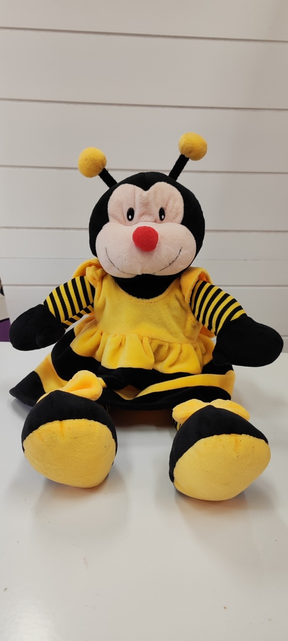 Abelha Pelucia 30 Cm - Dona mocinha 