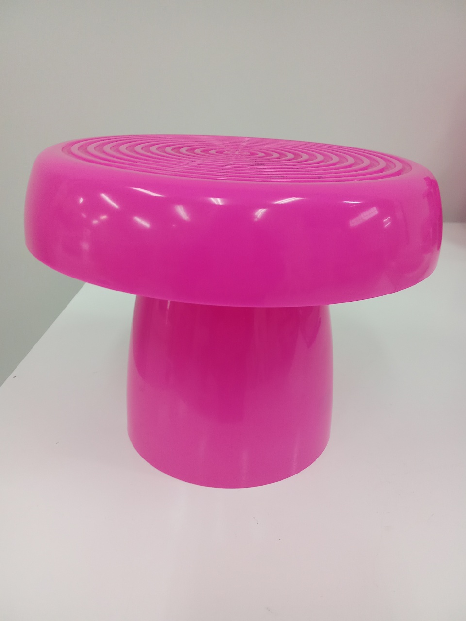 Boleira Oval Ondulada Pink - Dona mocinha 