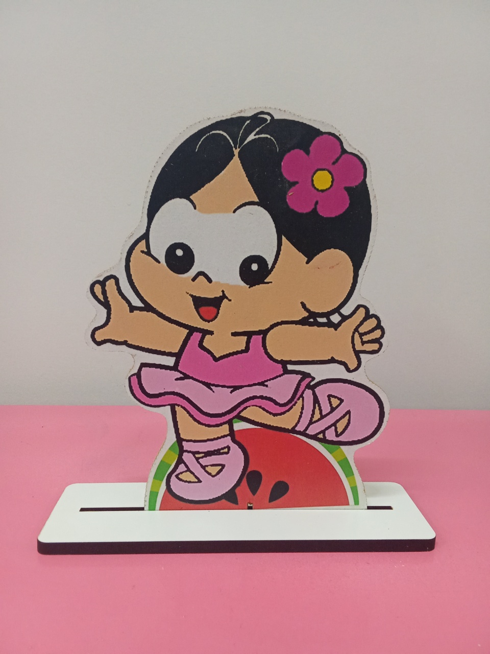 Display Mônica Vestido Rosa - Dona mocinha 