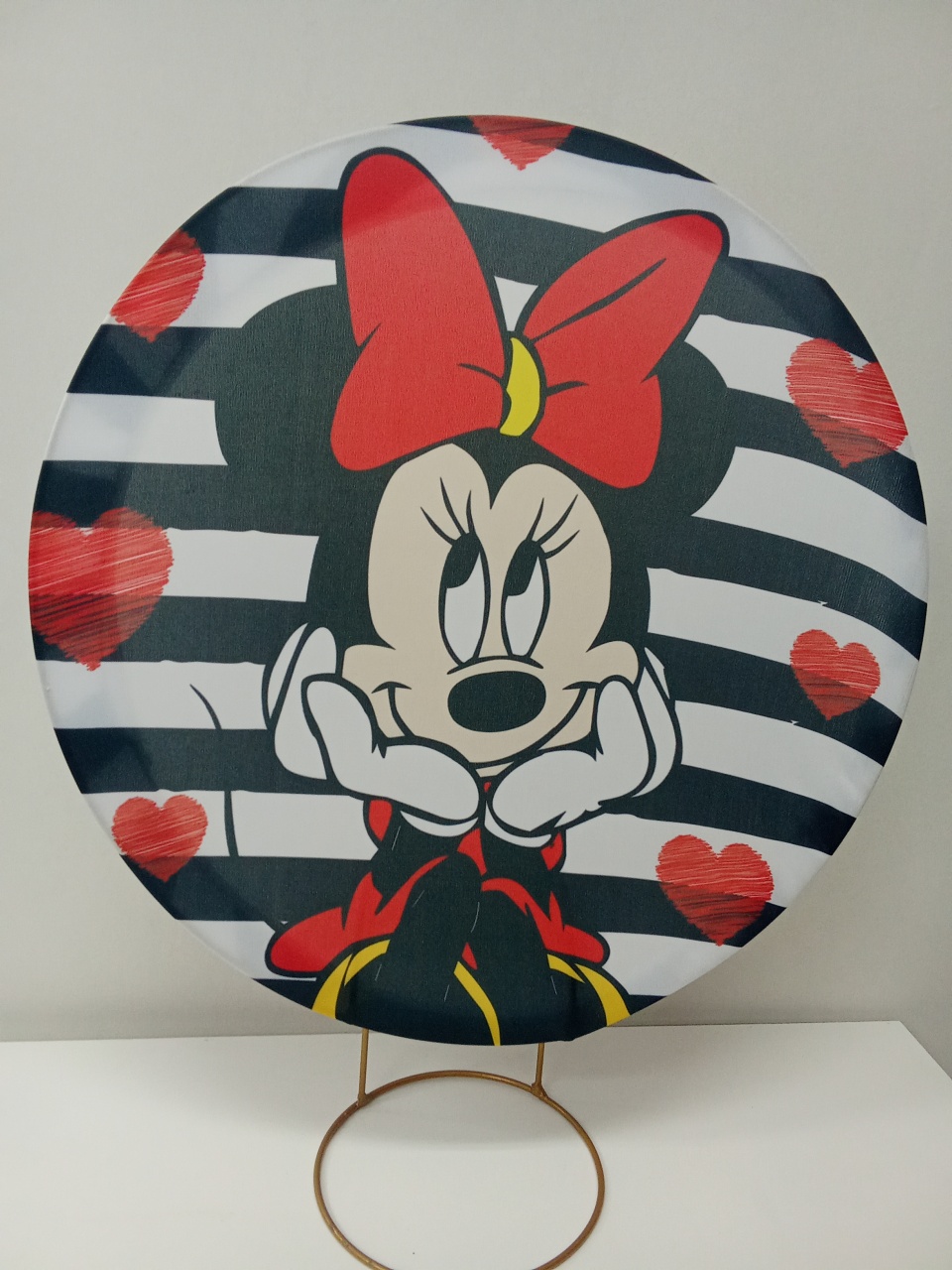 Mini Painel Minie Vermelha - Dona mocinha 