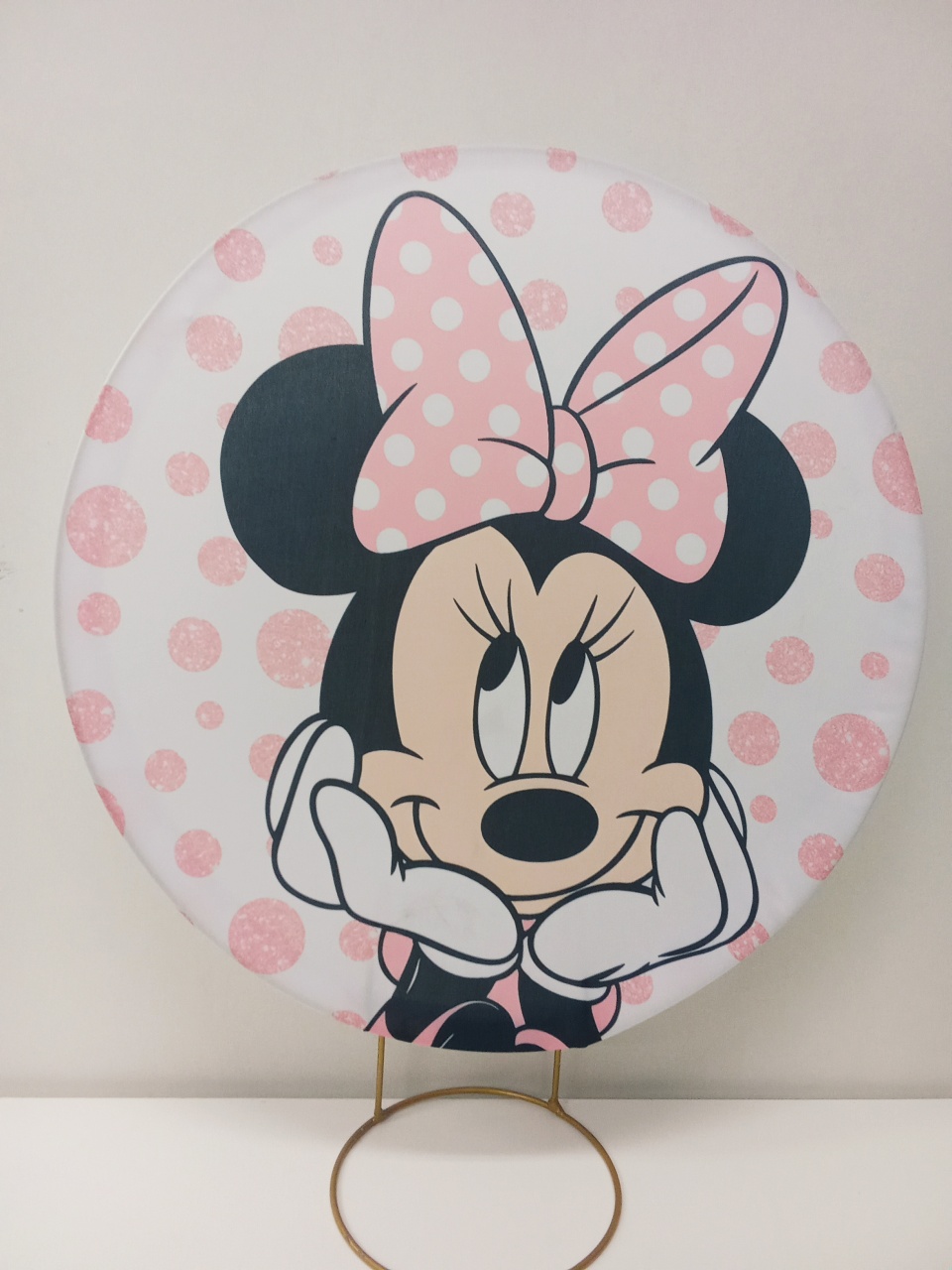 Mini Painel Minnie Rosa - Dona mocinha 