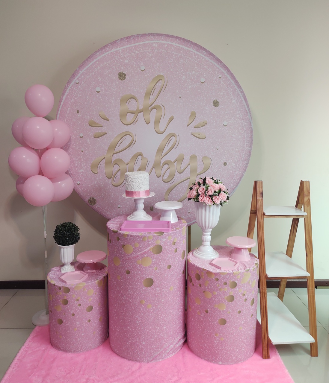 Oh Baby Rosa Kit 2 - Senhora Pig Pegue e Monte 