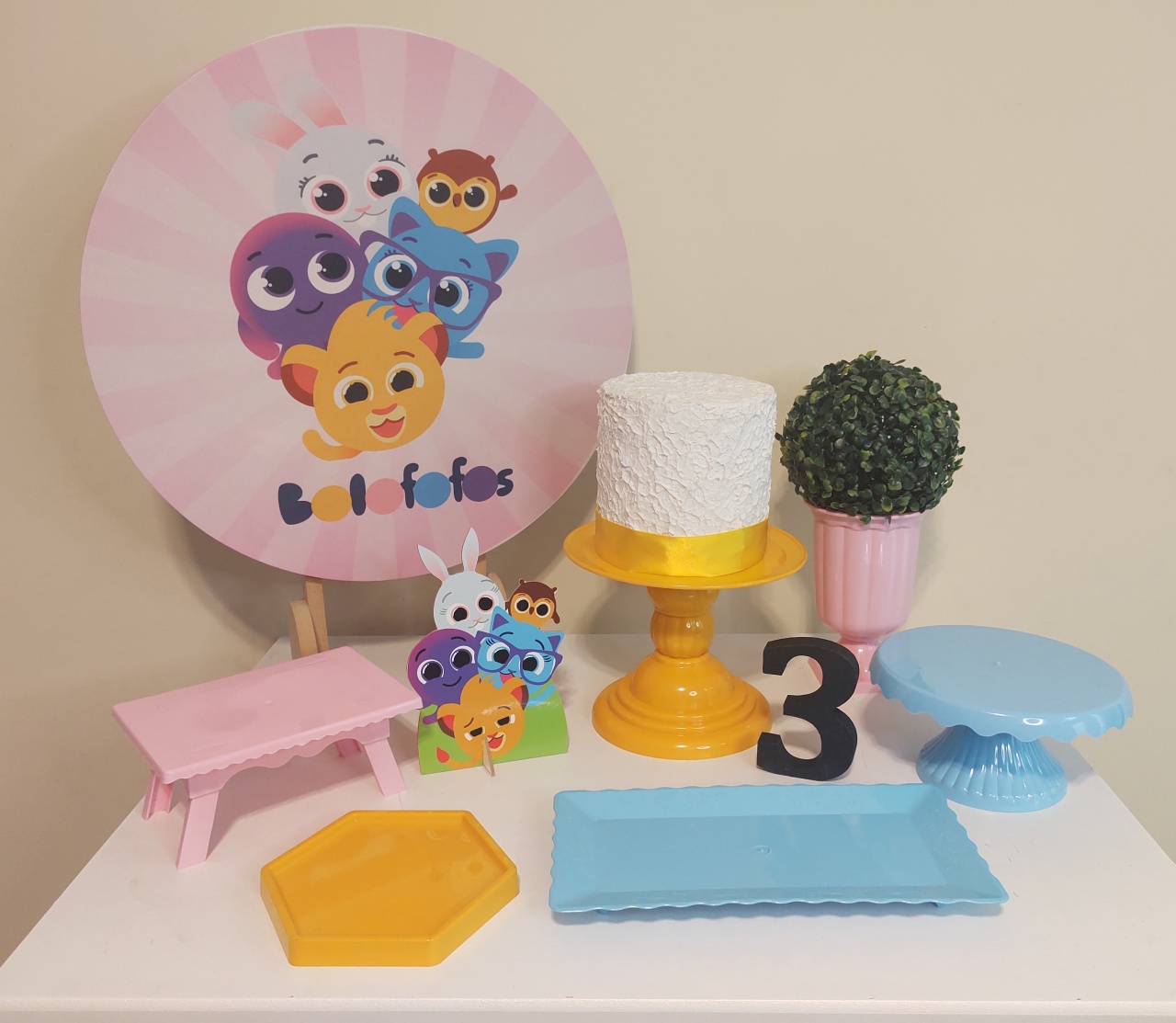 Kit Bolofofos Meninas  - Senhora Pig Pegue e Monte 